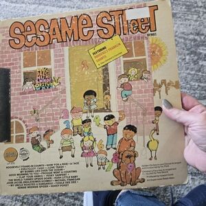 Sesame Street Vinyl Record